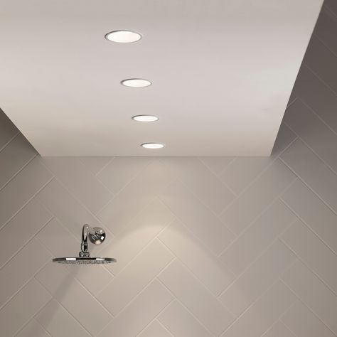 Bathroom Spotlights, Glare Light, Astro Lighting, Recessed Spotlights, Sandblasted Glass, Spot Plafond, Stainless Steel Lighting, Bathroom Ceiling, Recessed Ceiling