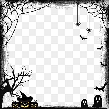 Spider Web Clipart, Bat Clipart, Halloween Border, Spider Clipart, Web Clipart, Halloween Borders, Castle Decor, Halloween Letters, Halloween Silhouettes