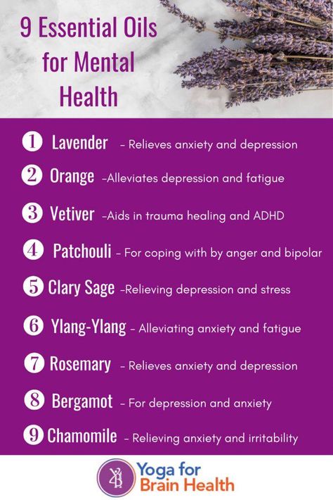 Essential Oils To Increase Dopamine, Essential Oils For Mental Health, Mental Clarity Essential Oils, Essential Oils For Inflammation, Essential Oil Perfumes Recipes, Essential Oil Combinations, Lavender Benefits, Aromatherapy Recipes, Healing Essential Oils