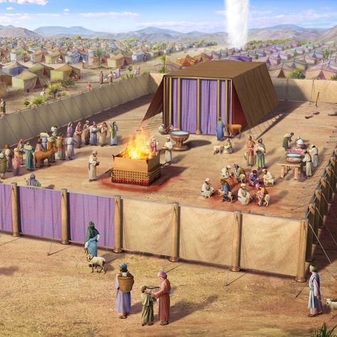 Tabernacle Of Moses, The Revelation Of Jesus Christ, Bible Photos, Bible Mapping, Bible Images, Bible Illustrations, Bible History, Bible Characters, Bible Pictures