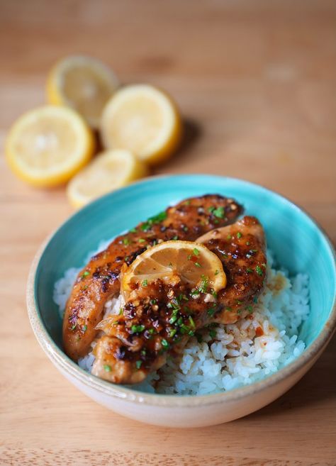 Honey Lemon Chicken - ScheckEats Honey Lemon Chicken, All Recipes, Chicken Cutlets, Honey Lemon, Lemon Chicken, Turkey Recipes, Dinner Time, Chicken Dinner, Chicken Dishes