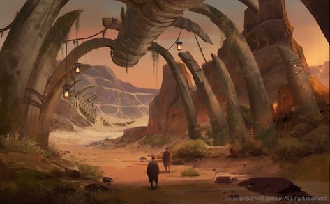 ArtStation - Project V4-desert conept art Mood Painting, Desert Environment, Western World, Fantasy Places, Indian Art Paintings, Fantasy Art Landscapes, Environment Concept Art, Dream House Exterior, Desert Landscaping