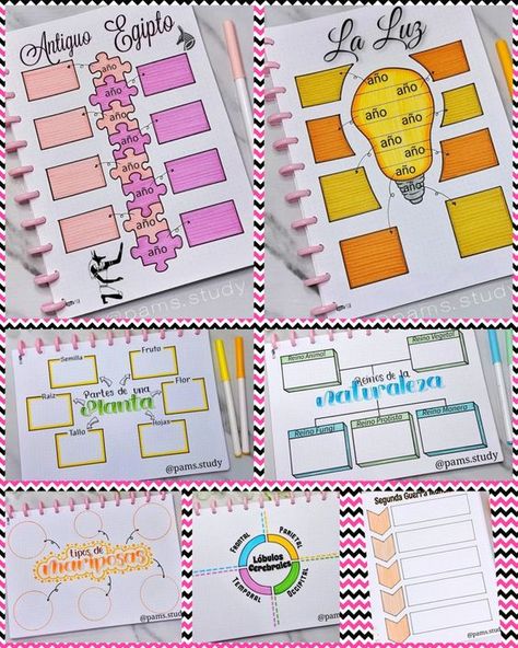 25 IDEAS DE ORGANIZADORES - Fire Away Paris Creative Mind Map, Boarders Designs For Projects, Presentation Ideas For School, خريطة ذهنية, Homecoming Proposal Ideas Cheerleader, Mind Map Design, File Decoration Ideas, Creative School Project Ideas, Bond Paper Design