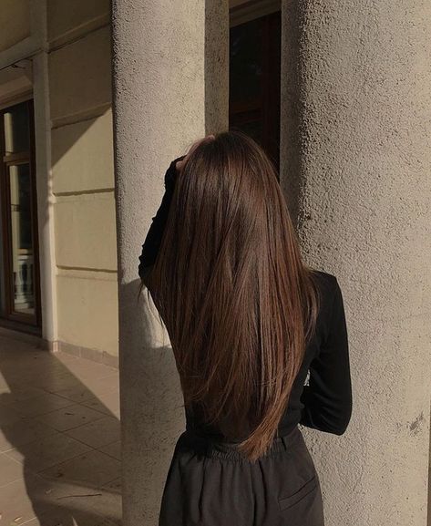 Brown Long Hair Aesthetic, Long Pretty Hair, Aesthetic Long Hair, Hair Care Aesthetic, Long Hair Aesthetic, Brown Hair Long, Long Hair Brown, Brown Long Hair, Hair Pic