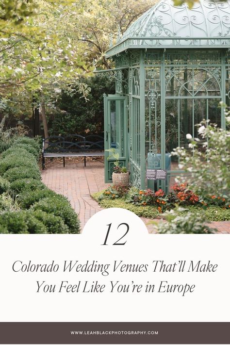 Read this blog post that explores 12 Colorado Wedding Venues That’ll Make You Feel Like You’re in Europe | Leah Black Photography Vail Wedding Colorado, Colorado Castle, Wedding Venue Colorado, Vineyard Decor, Wedding Venues In Colorado, Us Destination Wedding, European Style Wedding, Wedding Venues Colorado, Spanish Style Wedding