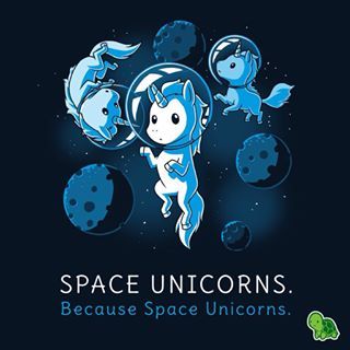 When you feel sad, just think about space unicorns. #teeturtle #space #unicorns Unstable Unicorns, Space Unicorn, Unicorn Quotes, Unicorn Life, Space Animals, Unicorns And Mermaids, Unicorn Art, Magical Unicorn, Dibujos Cute