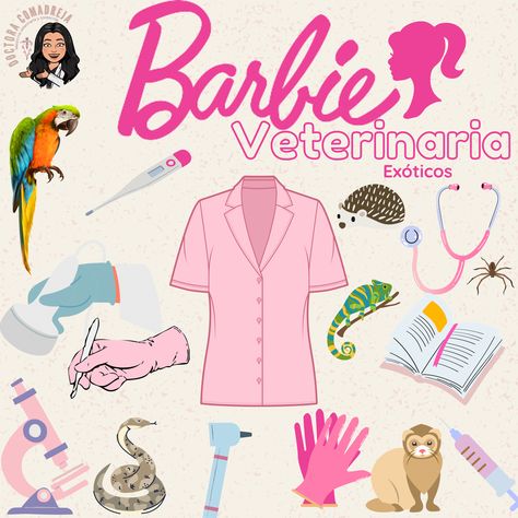 Vet Barbie, Barbie Vet, Vet Tech Quotes, Vet Study, Veterinary Medicine Student, Vet School Motivation, Vision Board Project, Vet Medicine, Vet School