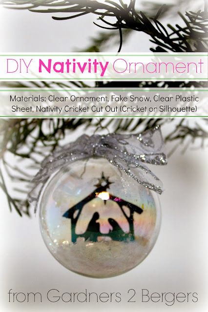 Diy Nativity Scene, Clear Ornament Balls, Nativity Scene Crafts, Ornaments Diy Kids, Diy Nativity, Easy Christmas Ornaments, Make Up Halloween, Diy Christmas Ornament, Christmas Gifts For Parents