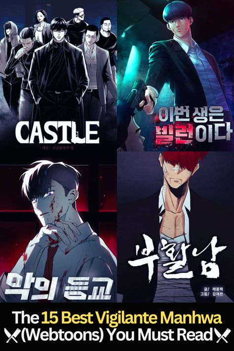 Best Vigilante Manhwa (Webtoons) Recommendations Action Manhwa Recommendations, Webtoons Recommendations, Webtoon Kdrama, Anime Recommend, Manhwa Action, Best Manhwa, Manga Recommendation, Manhwa Recommendation, Action Manhwa