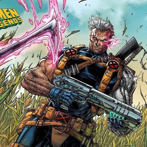 Cable Marvel, Speak Softly, Strong Guy, Xmen Art, Cartoon Artwork, Marvel Fan Art, Superhero Characters, The Fox And The Hound, Marvel Entertainment