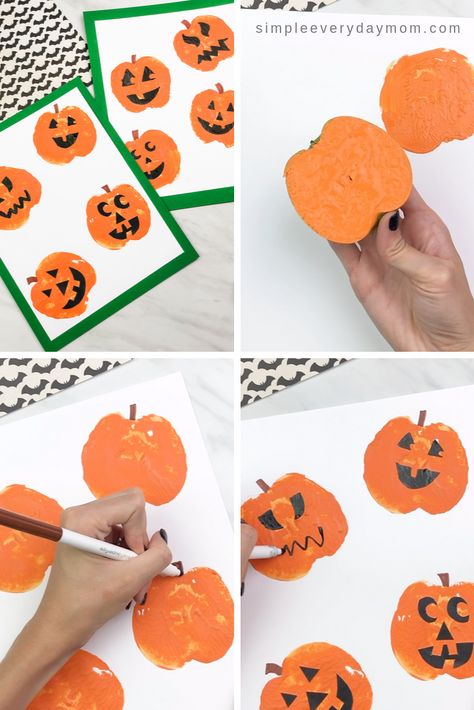 Lantern Crafts For Kids, Pumpkin Crafts Preschool, Haunted House Craft, Craft For Preschool, Lantern Art, Pumpkin Craft, Lantern Craft, Kindergarten Art Projects, Fun Halloween Crafts