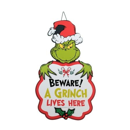 Who Vile Christmas Decor, Grinch Christmas Door Classroom, Grinch Office Decorating Ideas, Grinch Christmas Decorations Whoville, Grinch Decorating Ideas, Grinch Photos, Grinch Board, Grinch Sign, Grinch Stuff