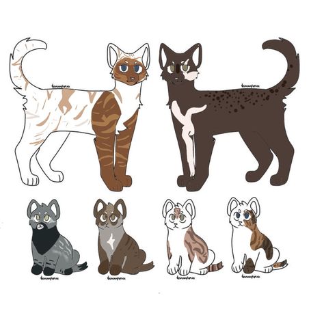 Warrior Cats Oc Base Family, Warrior Cats Oc Design Roblox Ideas, Warrior Cats Oc Base, Warrior Cats Oc Design, Warrior Cats Oc, Warriors Oc, Ref Sheet, Oc Design, Warrior Cats Fan Art