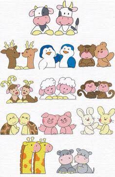 Doodle Animals, Noah's Ark Bible, Farm Embroidery, Toddler Bible, Two Animals, Noahs Ark Animals, Teaching Crafts, Animals Drawing, Animal Printables