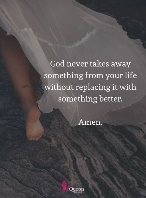 If He asks you to put something down, its because He wants you to pick up something Greater! •  "Greater is He that's in you than he that's in the world."(1 John 4:4 KJV) • Just because God didn’t answer your prayers doesn’t mean He’s not listening. He’s just got something better in store for you. •  With this promise, remember that God will never take something away from you without the intention of replacing it with something much better! • #trustGod #believe #greater #somethingmuchbetter 1 John 4 4, Greater Is He, Asking For Prayers, Not Listening, Finance Quotes, Jesus Prayer, Faith Prayer, Fitness Motivation Quotes, 1 John