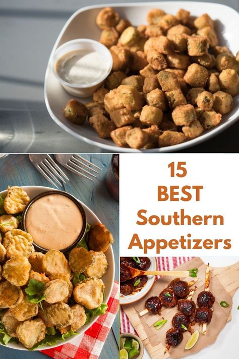 American Starters Food, Southern Bbq Appetizers, Southern Hors D’oeuvres, Southern Bridal Shower Food, Comfort Appetizers, Southern Living Appetizers, Southern Food Appetizers, Southern Style Appetizers, Barbecue Appetizers