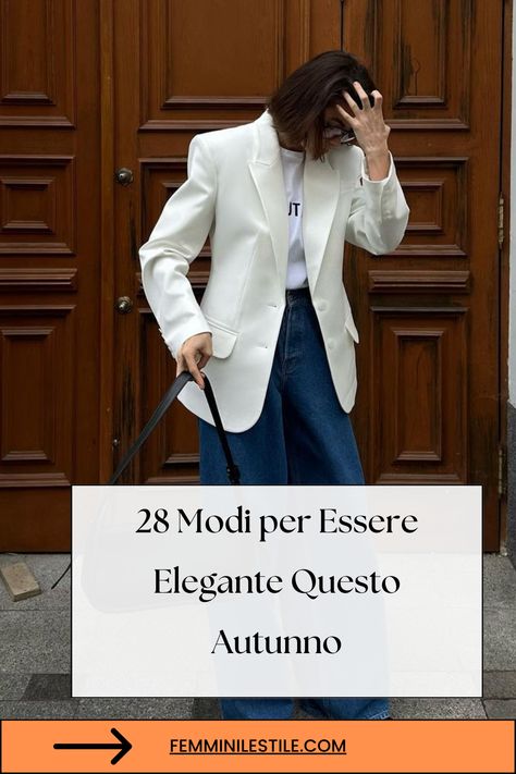 Affronta l’autunno con classe grazie a 28 outfit che combinano eleganza e praticità. Che tu stia cercando idee per un pranzo informale, un look da sera o un outfit chic per l’ufficio, queste proposte ti accompagneranno con stile attraverso la stagione 2024. Include opzioni ideali per il giorno, outfit per sabato sera e ispirazioni per affrontare l’inverno con raffinatezza. Trova il tuo stile autunnale perfetto e preparati a risplendere in ogni situazione. Outfit Chic