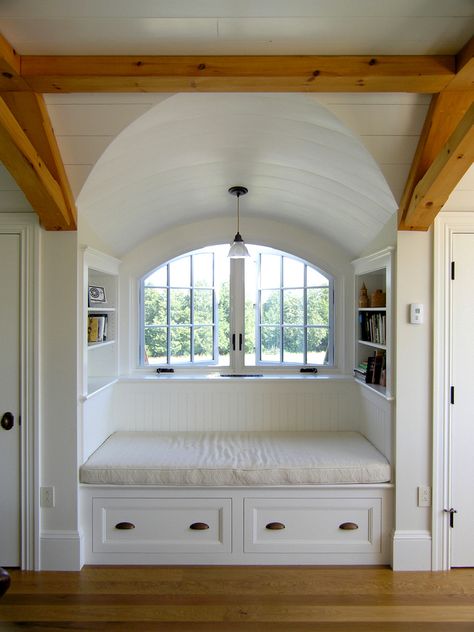 Bed Nook, Window Nook, Bedroom Nook, Attic Remodel, Attic Rooms, Design Case, My New Room, Reading Nook, New Room