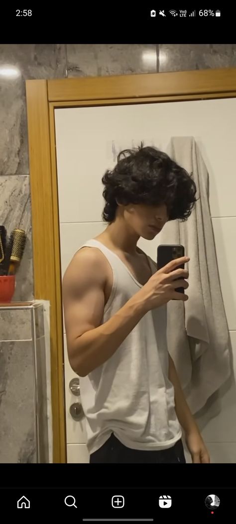 Chubby Men Hairstyles, Armpit Hair Length, Long Hair Boy Aesthetic, Short Sides Long Top Hair Men, Chubby Boy Aesthetic, Chubby Anime Guy, Chubby Boy, Workout Pics, Black Hair Boy