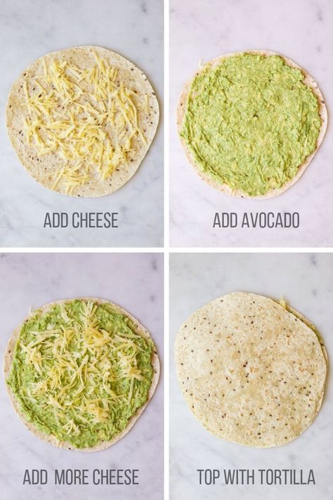 How to Make Avocado Quesadillas. A easy and quick lunch for kids. #lunch #kidslunch #avocado #quesadillas #avocadoquesadillas #kidsfood Quesadilla For 12 Month Old, Avocado Toddler Recipes, Blw Quesadilla, Toddler Avocado Recipes, Avocado Recipes For Toddlers, Avocado Baby Food Recipes, Baby Quesadilla, Toddler Quesadilla, Avocado Lunch Recipes