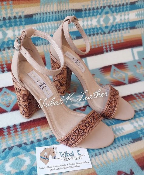 Western Boho Wedding Shoes, Western Leather Heels, Western Dress Shoes Women, Western Leather Wedding Heels, Western Wedding Shoes Heels & Wedges, Country Wedding Heels, Western Prom Shoes, Boho Bridesmaid Shoes, Country Wedding Shoes For Bride