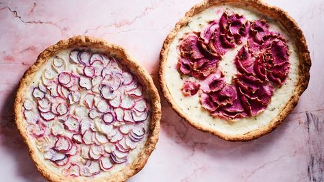 Find 19 radish recipes from Martha Stewart, including radish butter, radish tea sandwiches, glazed radishes, quick pickled radishes, and more. Winter Radish Recipes, Radish Tea Sandwiches, Radish Tart, Radish Butter, Quick Pickled Radishes, Green Sides, Buttery Shrimp, Beautiful Brunch, Breaded Pork Chops