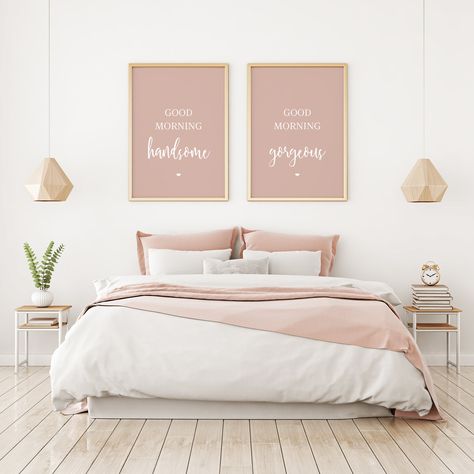 Wall Decor Above Bed, Decor Above Bed, Above Bed, Pink Room, Bedroom Art, Minimalist Bedroom, Bedroom Wall Art, Wall Decor Bedroom, Bedroom Wall