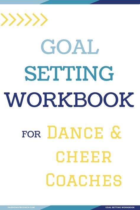 FREE GOAL SETTING WORKBOOK! Learn how to create a Ladder to Success for your team; the difference between process, performance, and outcomes goals, and what's the best for your team. Set up your team for success this season! Cheer Goal Board, Dance Team Workout, Dance Teacher Tools, Cheerleading Tips, Sport Psychology, Cheerleading Workouts, Competition Cheer, Cheer Tryouts, Team Cheer