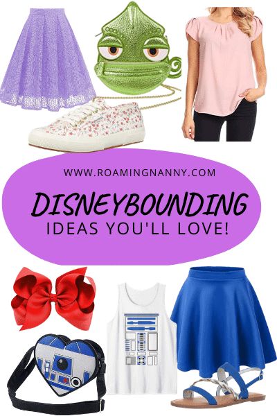 Disneybounding Ideas for your next Disney vacation Disney Bounding Stitch, Disney Bounding Princesses, Inside Out Disneybound, Disney Princess Bounding Outfits, Disneybound Family, Disneybound Outfits Casual, Disney Character Inspired Outfits, Disney Princess Disneybound, Disneybound Outfits Summer