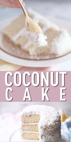 Moist Coconut Cake Recipe, White Christmas Wedding, Best Coconut Cake Recipe, Homemade Icing, Dessert Halloween, Marshmallow Frosting, Coconut Cake Recipe, Coconut Frosting, Coconut Desserts