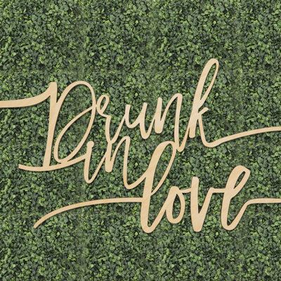 Engagement Party Planning, Cricut Wedding, Drunk In Love, Engagement Party Decorations, Party Bachelorette, Couple Shower, Bar Sign, Sweetheart Table, Wedding Bar