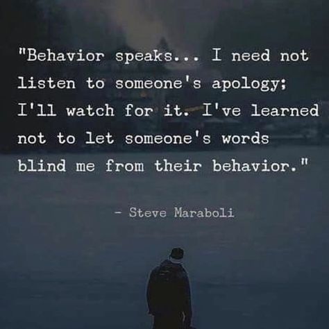 Connor Beaton on Instagram: “Let actions speak. . Let people’s behaviors tell you who they are. . Learn to see past the promises. . Listen past the words. . Read…” Read People, Parental Alienation, The Words, Psychology, Mindfulness, Reading, Let It Be, Quotes, On Instagram