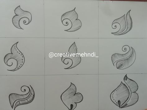 Arabic design shapes | Arabic pencil shading design for beginners Mehndi Designs Drawings On Paper, Basic Mehndi Shapes For Beginners, Mehandi Basic Shapes, Mehndi Basic Shapes, Henna Making, Mehndi Basic, Easy Arabic Mehndi Designs, Mehendi Tutorial, Mehndi Practice