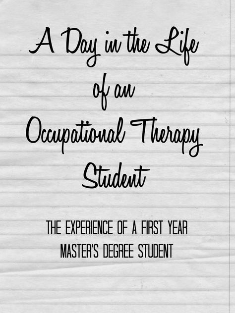 OT Cafe: A Day in the Life of an Occupational Therapy Student #OTMonth Low Vision Occupational Therapy, Occupational Therapy Humor, Occupational Therapy Student, Occupational Therapy Quotes, Occupational Therapy Schools, Occupational Therapy Kids, Therapy Humor, Infant Lesson Plans, Occupational Therapy Assistant