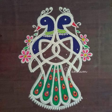 Haldikunku Rangoli, 2025 Rangoli, New Year Rangoli Latest, Mini Kolam, Tamil Kolam, Creative Rangoli Designs, Peacock Kolam, Rangoli Painting, Sankranti Muggulu