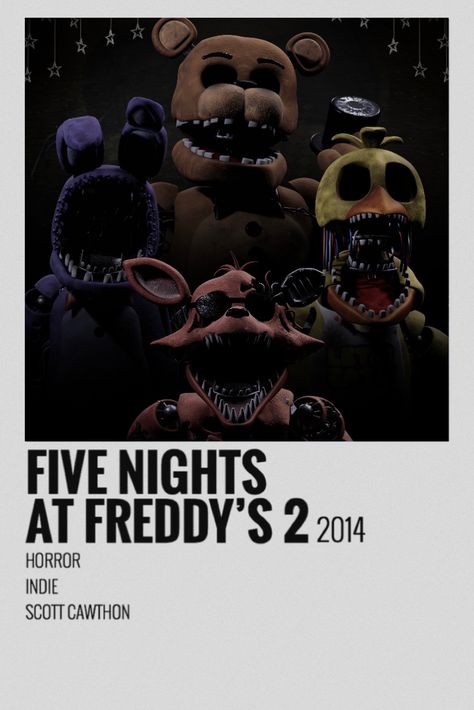 Alternative Minimalist Album Covers, Minimalist Album Covers, Fnaf Crafts, Freddy 2, Freddy 3, Posters Minimalist, Scott Cawthon, Film Posters Minimalist, Fnaf Wallpapers