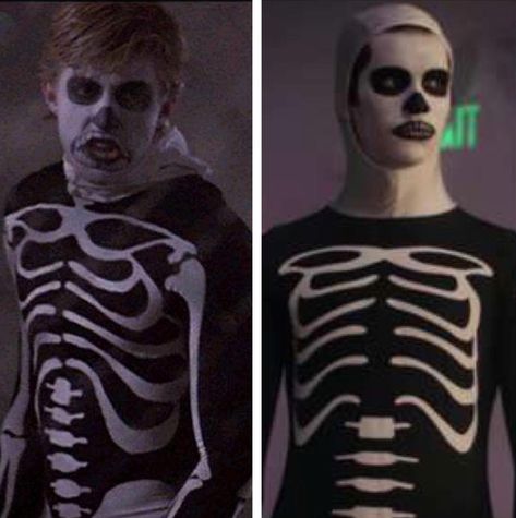 Cobra Kai Skeleton Costume, Skeleton Costume Ideas, William Zabka, Skeleton Halloween Costume, Cobra Kai Dojo, Skeleton Makeup, Cool Halloween Makeup, Karate Kid Cobra Kai, Skeleton Costume