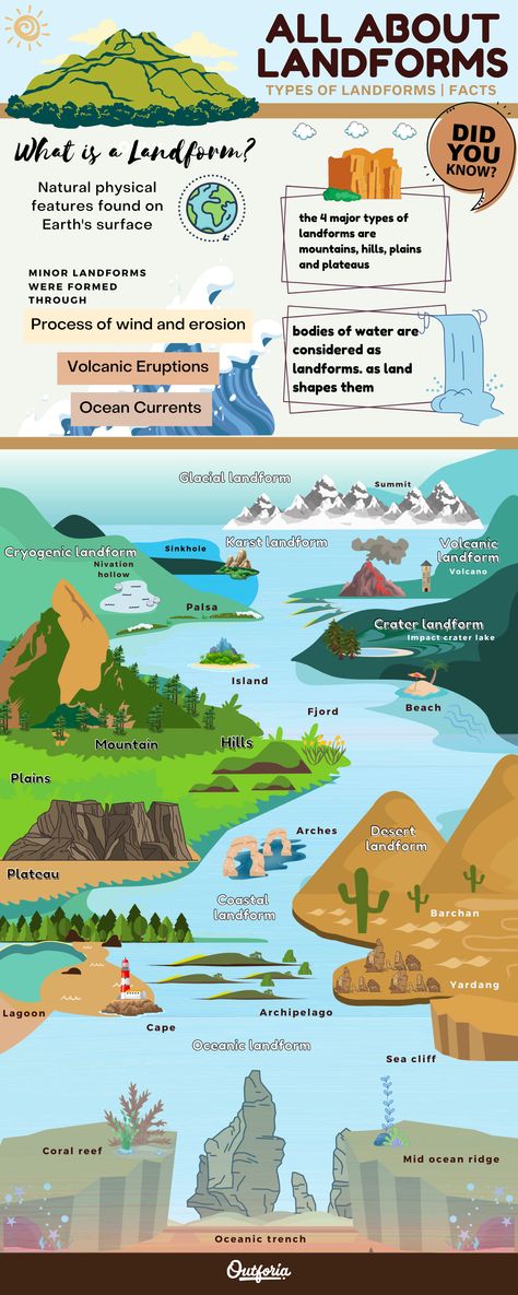 Types Of Landforms, Budget Dinner, Ocean Trench, Impact Crater, Landform, Social Studies Worksheets, Ocean Current, Car Starter, Dinner On A Budget