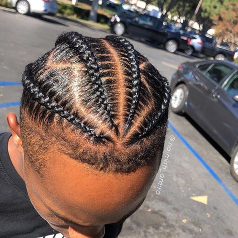 Corn Rolls Men, Mens Hairstyles Black Men Braids, Men Cornrows Design 4 Braids, 5 Cornrows Braids Men, Fish Bone Braids Men, Black Guy Braids Men Hairstyles, Boy Stitch Braids, 4 Stitch Braids Men, Corn Rolls Braids Hairstyles Men