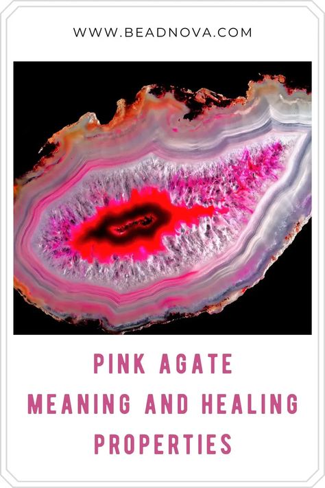 Pink agate has a rich pink vibration that opens the heart chakra and welcomes in love. Read this blog and discover this gem’s history, healing properties, benefits, and more. #crystal #gemstone #pinkagate #agate Pink Agate Crystal Meaning, Pink Agate Meaning, Spiritual Awakening Higher Consciousness, Crystals Energy, Agate Meaning, Spiritual Awakening Quotes, The Heart Chakra, Spiritual Awakening Signs, Dragon Vein Agate