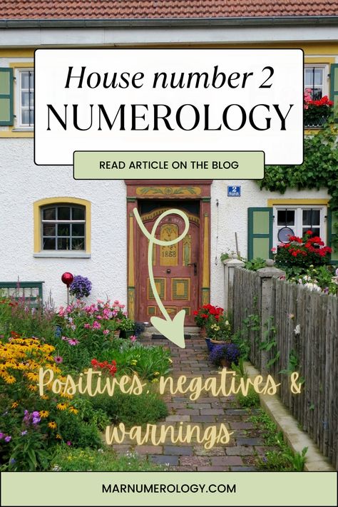 Numerology for house number 2. Read article on the blog. Numerology For Home, Number 3 Numerology, House Numerology, Numerology Destiny Number 3, Gg33 Numerology & Astrology, Numerology Calculation, Numerology Numbers, Number 2, Real Relationships