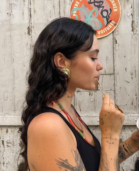 August 27, Provence, A Woman, Tattoos, Wall, Instagram