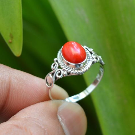 Red coral jewellery