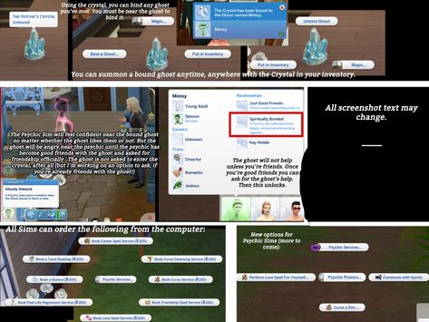 Sims 4 Mods Occult, Sims 4 Psychic Cc, Sims 4 Spellcaster Mods, Sims 4 Psychic, Sims 4 Realm Of Magic Mods, Sims 4 Witch Mods, Sims Traits, Writer Career, Sims 4 Cas Mods