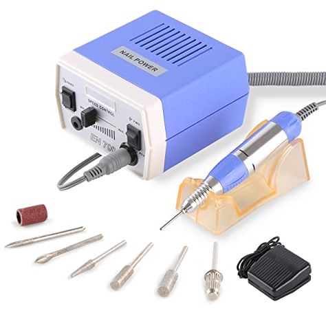 Dr.nail Nail Drill Professional 30000RPM High Speed Electric Nail Machine for Acrylic Nail Drills Nail Art Manicure Polisher Grinder Polishing Cuticle Machine Gel Nails Polisher Nail File Nail Machine, Acrylic Nail Drill, Electric Nail File, Nail Drills, Nail Art Salon, Nail Drill Machine, Nail Nail, Nail Drill, Nail Technician