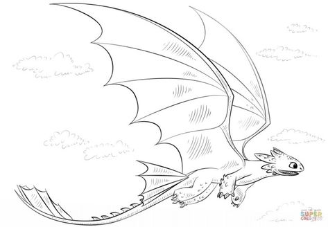 Beautiful Picture of Toothless Coloring Pages Toothless Coloring Pages Toothless Dragon Coloring Page Free Printable Coloring Pages #coloringpages #coloring Toothless Sketch, Toothless Drawing, Cute Toothless, Toothless Dragon, Dragon Coloring Page, Dragon Sketch, Drawing Tutorials For Kids, Dragon Trainer, Dragon Drawing