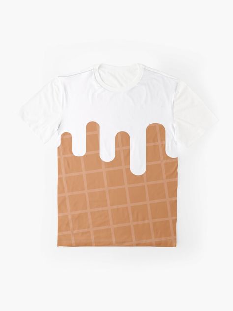 "Melting Ice Cream " T-shirt by KarissaDesigns | Redbubble Ice Cream Graphic, Melting Ice Cream, Cream T Shirt, Ice Cream Design, Teacher Appreciation Gifts, Print Making, Vivid Colors, Kids Tshirts, Graphic T Shirt