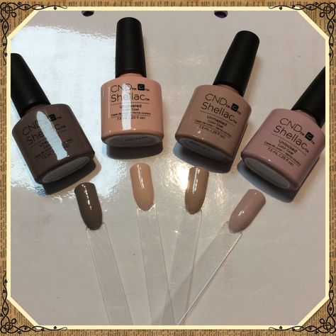 The new Intimates Collection from the CND Shellac range is now in salon Cnd Shellac Autumn Nails, Shellac Colours, Vinylux Nail Polish, Cnd Shellac Colors, Shellac Nail Colors, Cnd Colours, Shellac Colors, Cnd Nails, Polish Ideas