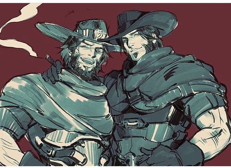 @mistersilvio on Instagram: “Your daily McCree - am I seeing double? We have Classic and blackwatch McCree... whoa... (Artist: etmecheall) #mccree #jessemccree…” Blackwatch Mccree, Cole Cassidy, Jesse Mccree, Mccree Overwatch, Overwatch Hanzo, Overwatch Comic, Overwatch Fan Art, High Noon, Overwatch 2