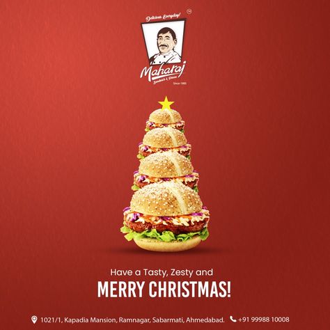 May this jolly season bring you all the happiness your heart desires. Merry Christmas! Christmas Food Social Media Post, Food Christmas Creative Ads, Christmas Creative Ads For Food, Christmas Restaurant Poster, Christmas Food Poster Design, Christmas Creative Ads Design, New Year Post Design, Christmas Billboard, Christmas Burger